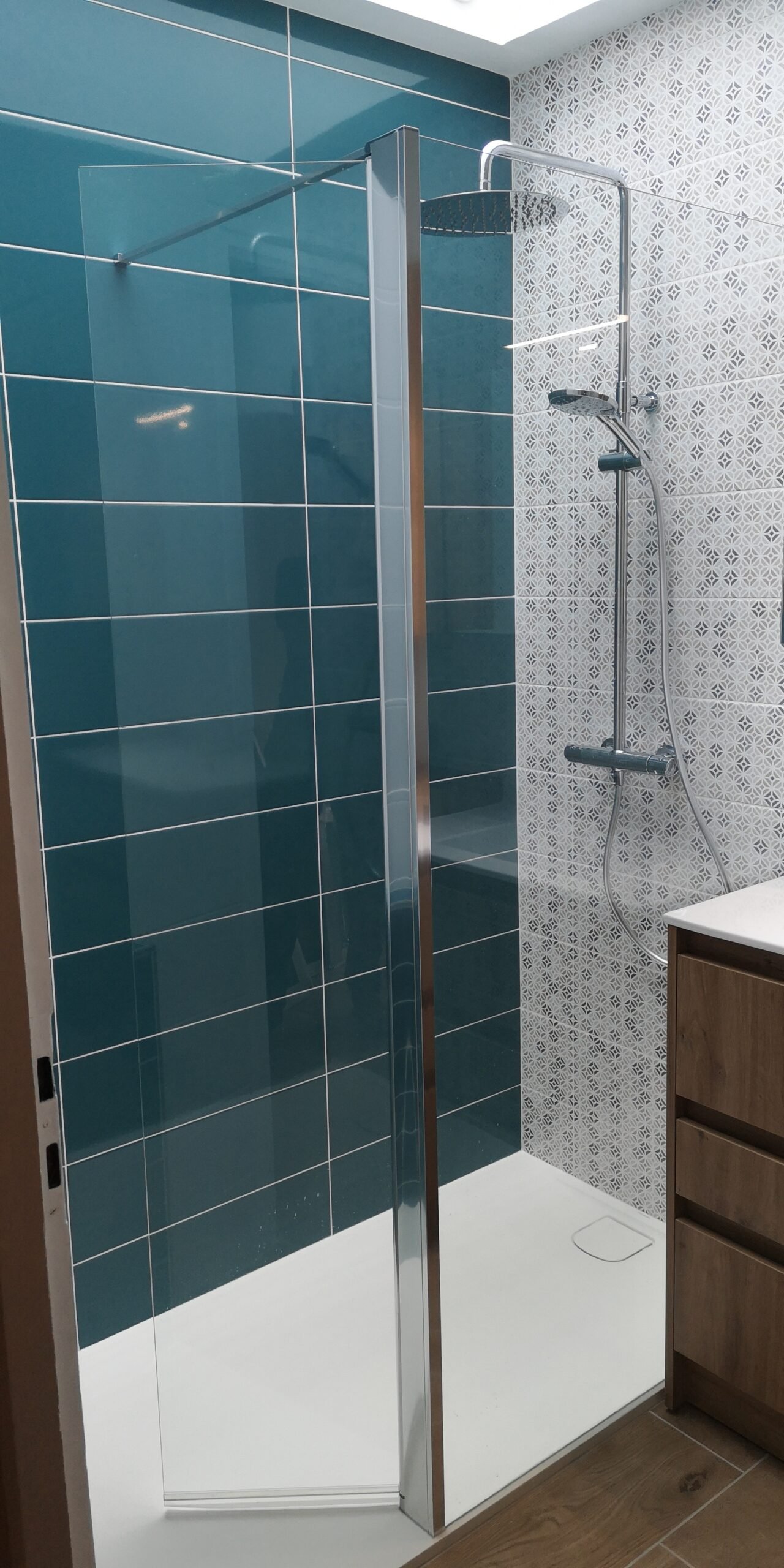 rénovation d'une salle de bain sur le Relecq-Kerhuon.